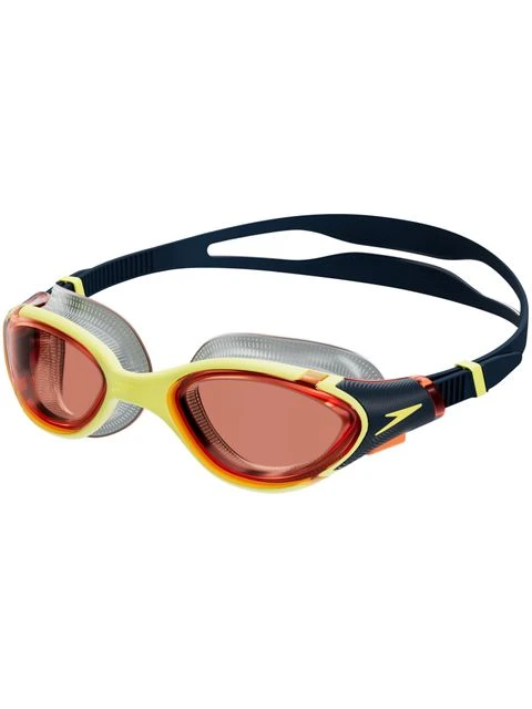 Speedo Biofuse 2.0 Goggles - Orange/True Navy/Hyper 3 Speedo Biofuse 2.0 Goggles - Orange/True Navy/Hyper