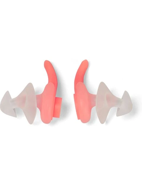 Speedo Biofuse Earplugs - Clear/Fluro Tangerine 5 Speedo Biofuse Earplugs - Clear/Fluro Tangerine - Image 3