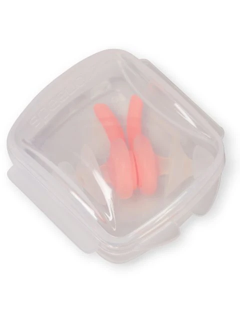 Speedo Biofuse Earplugs - Clear/Fluro Tangerine 6 Speedo Biofuse Earplugs - Clear/Fluro Tangerine - Image 4