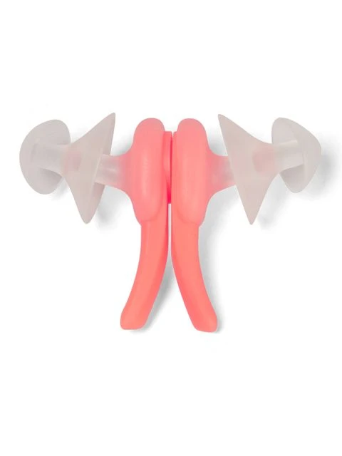 Speedo Biofuse Earplugs - Clear/Fluro Tangerine 3 Speedo Biofuse Earplugs - Clear/Fluro Tangerine