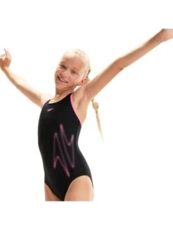 Speedo Flyback One Piece - Boom Logo/Taffy Pink -Outlet Swim Goggles Pro Store 00304115168 5