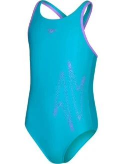 Speedo Flyback One Piece - Boom Logo/Miami Lilac