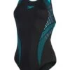 Speedo Laneback One Piece - Aquarium/Miami Lilac