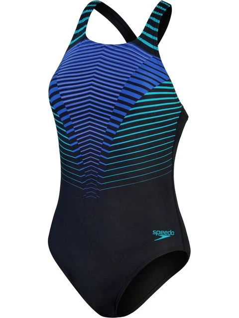 Speedo Medalist One Piece - Chroma Blue/Aquarium/Miami Lilac 3 Speedo Medalist One Piece - Chroma Blue/Aquarium/Miami Lilac