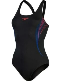 Speedo Muscleback One Piece - Fed Red/Chroma Blue