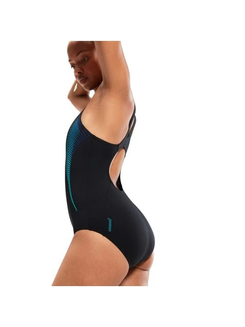 Speedo Muscleback One Piece - Chroma Blue/Aquarium 6 Speedo Muscleback One Piece - Chroma Blue/Aquarium - Image 4