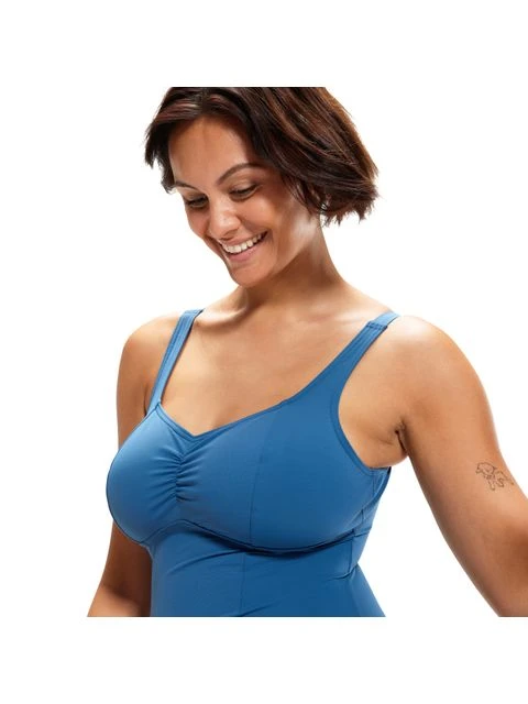 Speedo Shaping One Piece - AquaNite Aegean Blue 8 Speedo Shaping One Piece - AquaNite Aegean Blue - Image 6