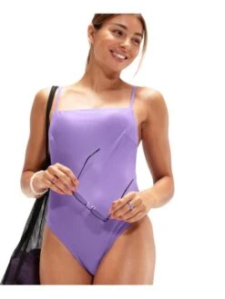 Speedo Adjustable Thinstrap One Piece - Miami Lilac -Outlet Swim Goggles Pro Store 00307715428 9