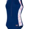 Speedo Panel Hydrasuit One Piece - Soft Coral/Miami Lilac -Outlet Swim Goggles Pro Store 00309114496