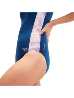 Speedo Panel Hydrasuit One Piece - Soft Coral/Miami Lilac -Outlet Swim Goggles Pro Store 00309114496 7