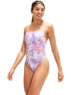 Speedo Adjustable Thinstrap One Piece - Miami Lilac/Soft Coral 17 Speedo Adjustable Thinstrap One Piece - Miami Lilac/Soft Coral -Outlet Swim Goggles Pro Store 00309414496 5