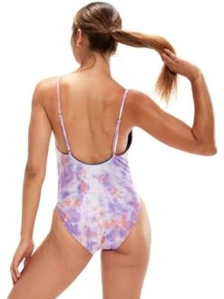 Speedo Adjustable Thinstrap One Piece - Miami Lilac/Soft Coral 22 Speedo Adjustable Thinstrap One Piece - Miami Lilac/Soft Coral -Outlet Swim Goggles Pro Store 00309414496 9