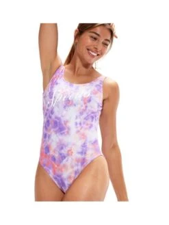 Speedo Deep U-Back One Piece - Miami Lilac/Soft Coral 16 Speedo Deep U-Back One Piece - Miami Lilac/Soft Coral -Outlet Swim Goggles Pro Store 00313414520 6