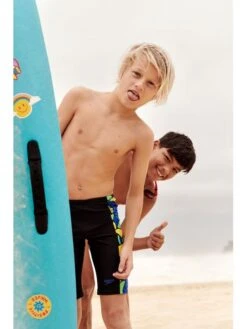 Speedo Panel Jammers - Flame/Yellow/Green -Outlet Swim Goggles Pro Store 00316214735