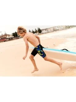 Speedo Panel Jammers - Flame/Yellow/Green -Outlet Swim Goggles Pro Store 00316214735 3