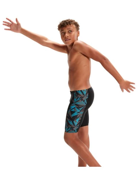 Speedo Panel Jammers - Bolt/Dove Grey 6 Speedo Panel Jammers - Bolt/Dove Grey - Image 4