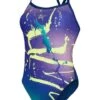 Speedo Turnback One Piece - Ammonite/Miami Lilac