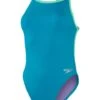 Speedo Solid V-Back One Piece - Aquarium/Fake Green 2 Speedo Solid V-Back One Piece - Aquarium/Fake Green -Outlet Swim Goggles Pro Store 00317915501