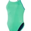 Speedo Tie Back One Piece - Fake Green/Aquarium