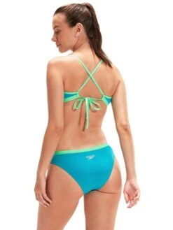 Speedo Solid Waistband Briefs - Aquarium/Fake Green -Outlet Swim Goggles Pro Store 00318215501 6