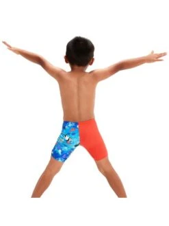 Speedo Jammers - Coral/Cobalt -Outlet Swim Goggles Pro Store 00323215163 3