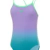 Speedo Thinstrap One Piece - Ombre Miami Lilac/Aquarium -Outlet Swim Goggles Pro Store 00340715799