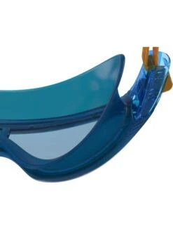 Speedo Junior Biofuse Rift Swim Mask - Blue Tint/Orange -Outlet Swim Goggles Pro Store 012132255 3