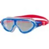 Speedo Junior Biofuse Rift Swim Mask - Clear/Red/Blue -Outlet Swim Goggles Pro Store 01213c811