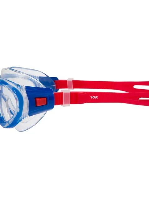 Speedo Junior Biofuse Rift Swim Mask - Clear/Red/Blue 5 Speedo Junior Biofuse Rift Swim Mask - Clear/Red/Blue - Image 3