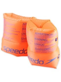 Speedo Roll Up Armbands - Orange