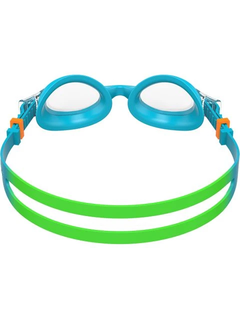 Speedo Infant Skoogle Goggles - Clear/Blue/Green/Orange 5 Speedo Infant Skoogle Goggles - Clear/Blue/Green/Orange - Image 3