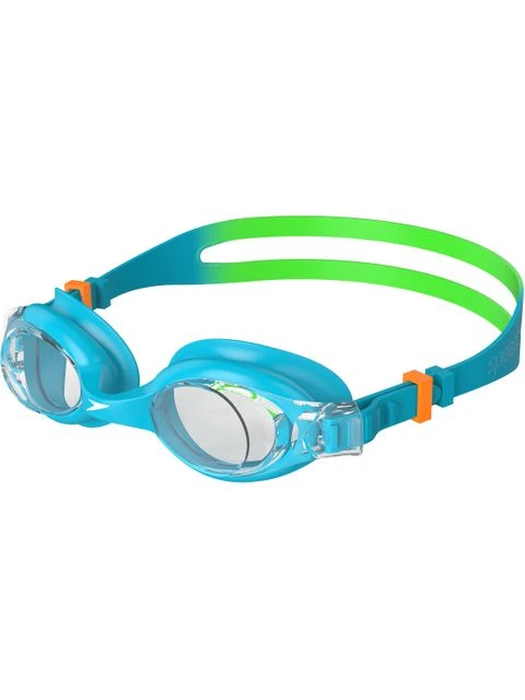 Speedo Infant Skoogle Goggles - Clear/Blue/Green/Orange 3 Speedo Infant Skoogle Goggles - Clear/Blue/Green/Orange