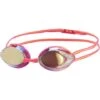 Speedo Opal Junior Goggles - Mirror/Neon Orchid/Papaya Punch/Siren Red