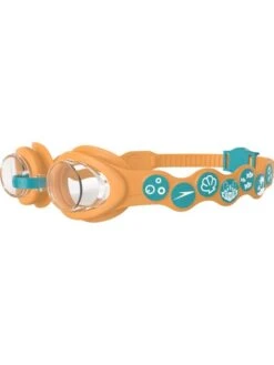 Speedo Infant Spot Goggles - Clear/Aquarium/Orange -Outlet Swim Goggles Pro Store 0838214643 1