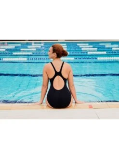 Speedo Muscleback One Piece - Hyperboom Navy/Bolt -Outlet Swim Goggles Pro Store 0869415121 2