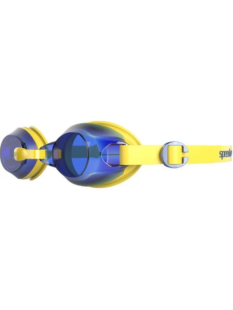 Speedo Jet Junior Goggles - Neon Blue Tint/Empire Yellow 4 Speedo Jet Junior Goggles - Neon Blue Tint/Empire Yellow - Image 2