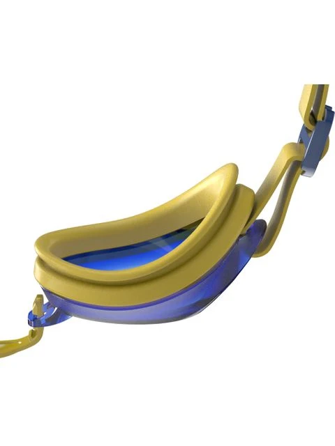 Speedo Jet Junior Goggles - Neon Blue Tint/Empire Yellow 6 Speedo Jet Junior Goggles - Neon Blue Tint/Empire Yellow - Image 4