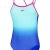 Speedo Thinstrap One Piece - Digi Ombre Blue Flame -Outlet Swim Goggles Pro Store 09533h268