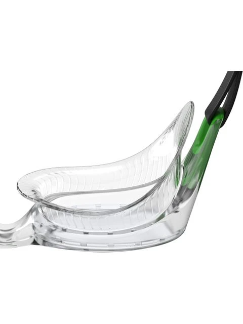 Speedo Futura Classic Clear Goggles - Fluro Green & Clear 6 Speedo Futura Classic Clear Goggles - Fluro Green & Clear - Image 4