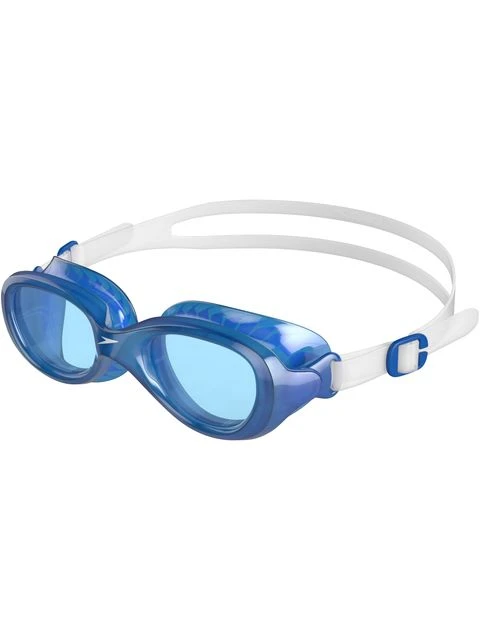 Speedo Futura Classic Junior Tinted Goggles - Clear & Neon Blue 3 Speedo Futura Classic Junior Tinted Goggles - Clear & Neon Blue
