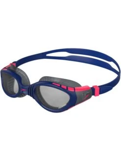 Speedo Futura Biofuse Flexiseal Triathlon Polarised Goggles - Navy & Phoenix Red