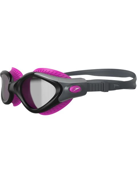Speedo Futura Biofuse Flexiseal Female Smoked Goggles - Ecstatic Pink & Black 4 Speedo Futura Biofuse Flexiseal Female Smoked Goggles - Ecstatic Pink & Black - Image 2