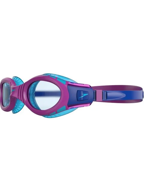 Speedo Futura Biofuse Flexiseal Junior Tinted Goggles - Purple Vibe & New Surf 4 Speedo Futura Biofuse Flexiseal Junior Tinted Goggles - Purple Vibe & New Surf - Image 2