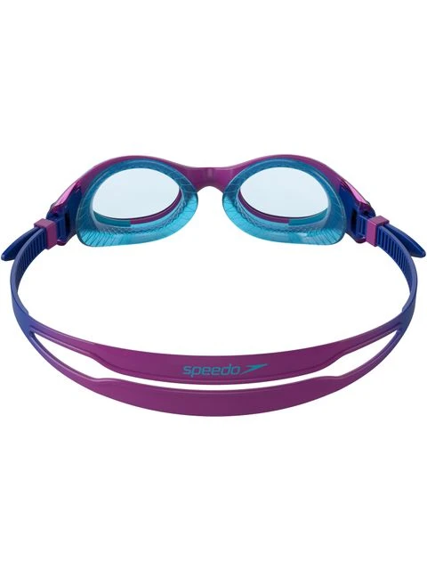 Speedo Futura Biofuse Flexiseal Junior Tinted Goggles - Purple Vibe & New Surf 5 Speedo Futura Biofuse Flexiseal Junior Tinted Goggles - Purple Vibe & New Surf - Image 3