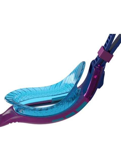 Speedo Futura Biofuse Flexiseal Junior Tinted Goggles - Purple Vibe & New Surf 6 Speedo Futura Biofuse Flexiseal Junior Tinted Goggles - Purple Vibe & New Surf - Image 4