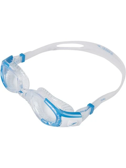 Speedo Futura Biofuse Flexiseal Junior Clear Goggles - Clear & White 4 Speedo Futura Biofuse Flexiseal Junior Clear Goggles - Clear & White - Image 2