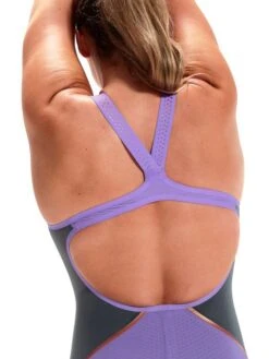 Speedo Fastskin LZR Pure Intent Openback Kneeskin - Purple Reign -Outlet Swim Goggles Pro Store 11974h545 6