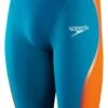 Speedo Fastskin LZR Pure Intent Jammers - Nordic Teal/Salso/Rose Gold -Outlet Swim Goggles Pro Store 11976g608