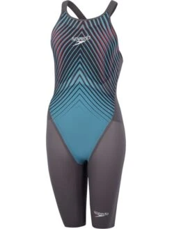 Speedo Fastskin LZR Pure Valor Openback Kneelength - Night Flare