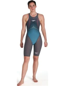 Speedo Fastskin LZR Pure Valor Openback Kneelength - Night Flare -Outlet Swim Goggles Pro Store 11978h147 5